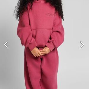 Kids Berry ConfrtyHoodie and Sweatpants Set